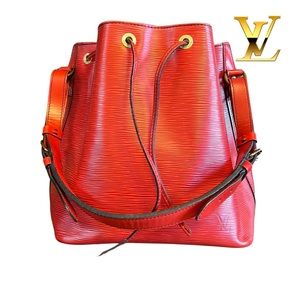 Louis Vuitton Red Epi Leather Noe
